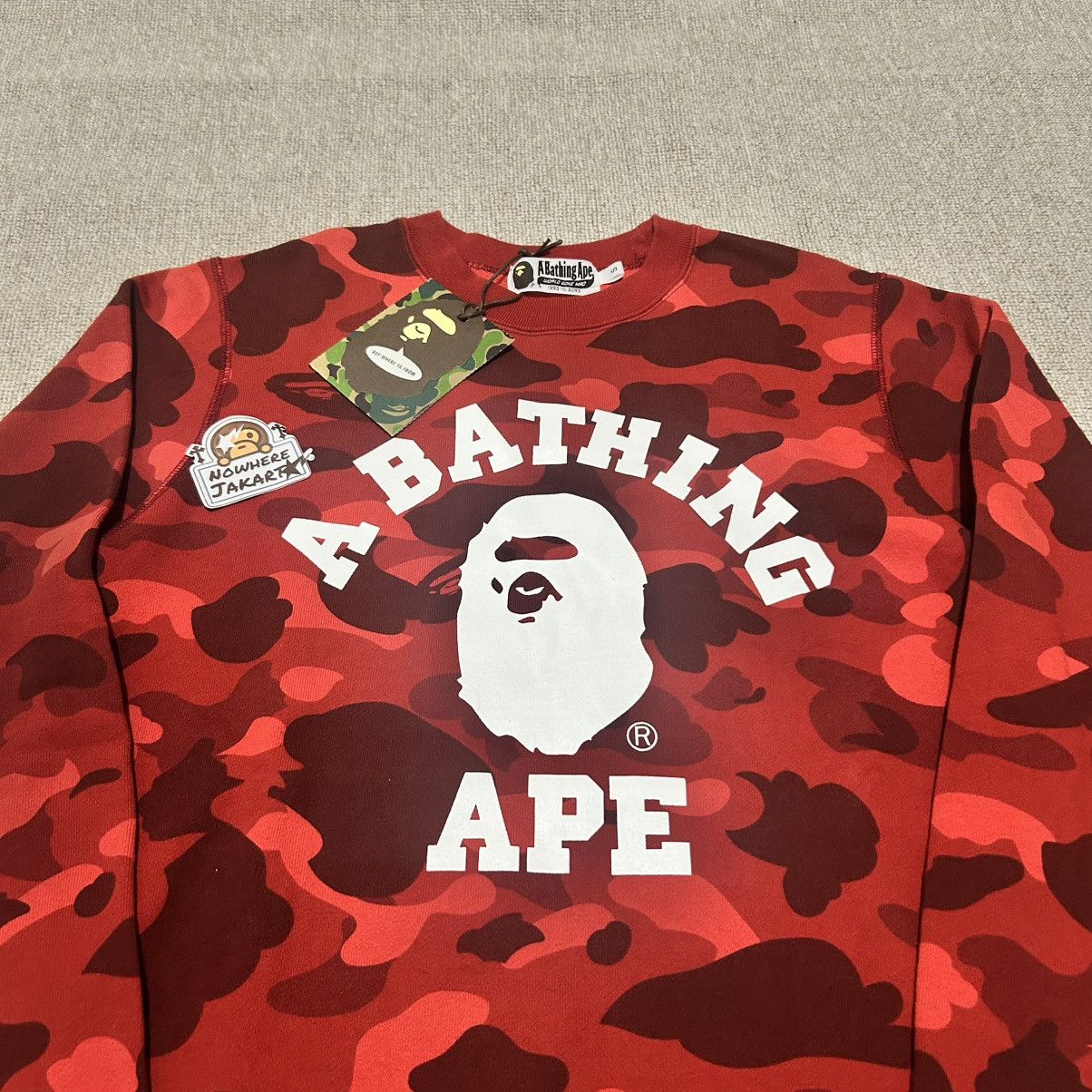 Bape Bape Color Camo College Sweatshirt Size US S / EU 44-46 / 1 - 2 Thumbnail