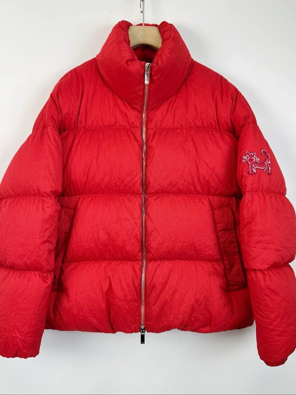 Dior Dior x Kenny Scharf Tiger Patch Down Jacket Size L Size US L / EU 52-54 / 3 - 1 Thumbnail