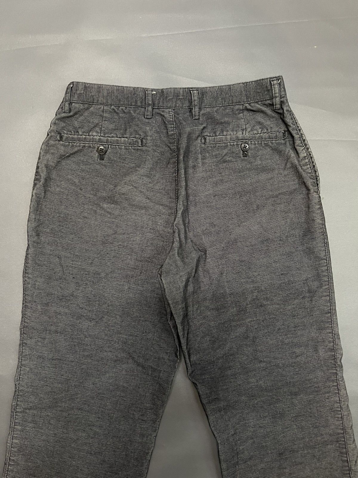 Designer × Japanese Brand × Kansai Yamamoto KANSAI YAMAMOTO DESIGNER DARK GREY CASUAL PANTS Size US 31 - 5 Thumbnail