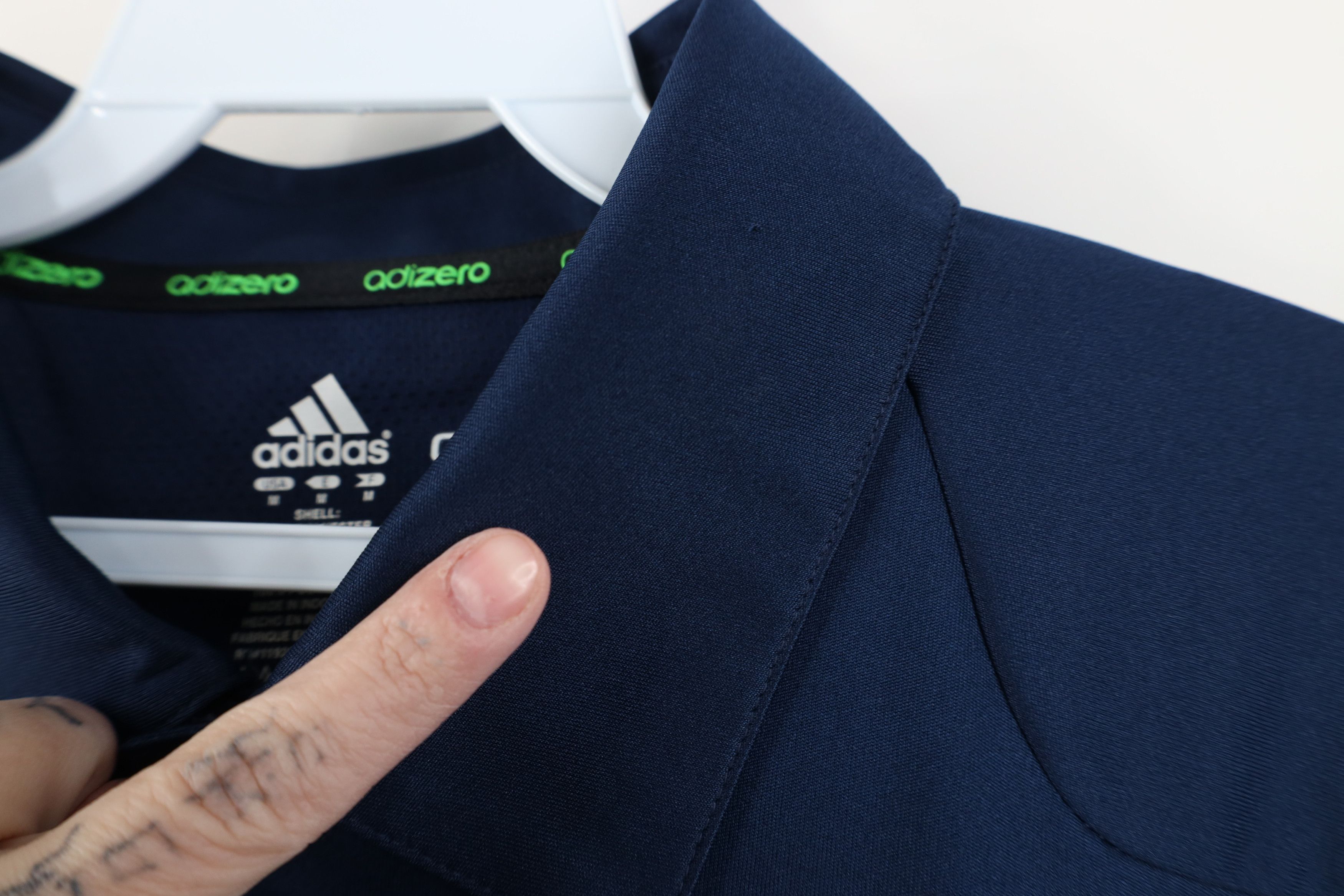 Adidas Adidas Issued Notre Dame University Football Golf Polo Shirt Size US M / EU 48-50 / 2 - 6 Thumbnail