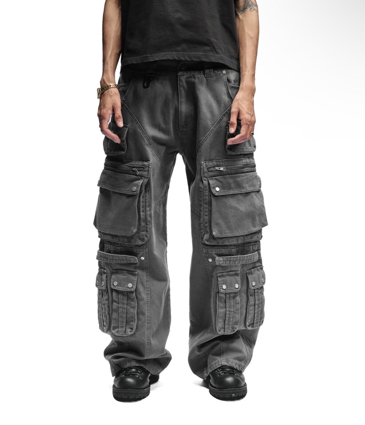 Other W9 Cargo Pants - Grey - Blacktailor - Size 30 Size US 30 / EU 46 - 2 Thumbnail