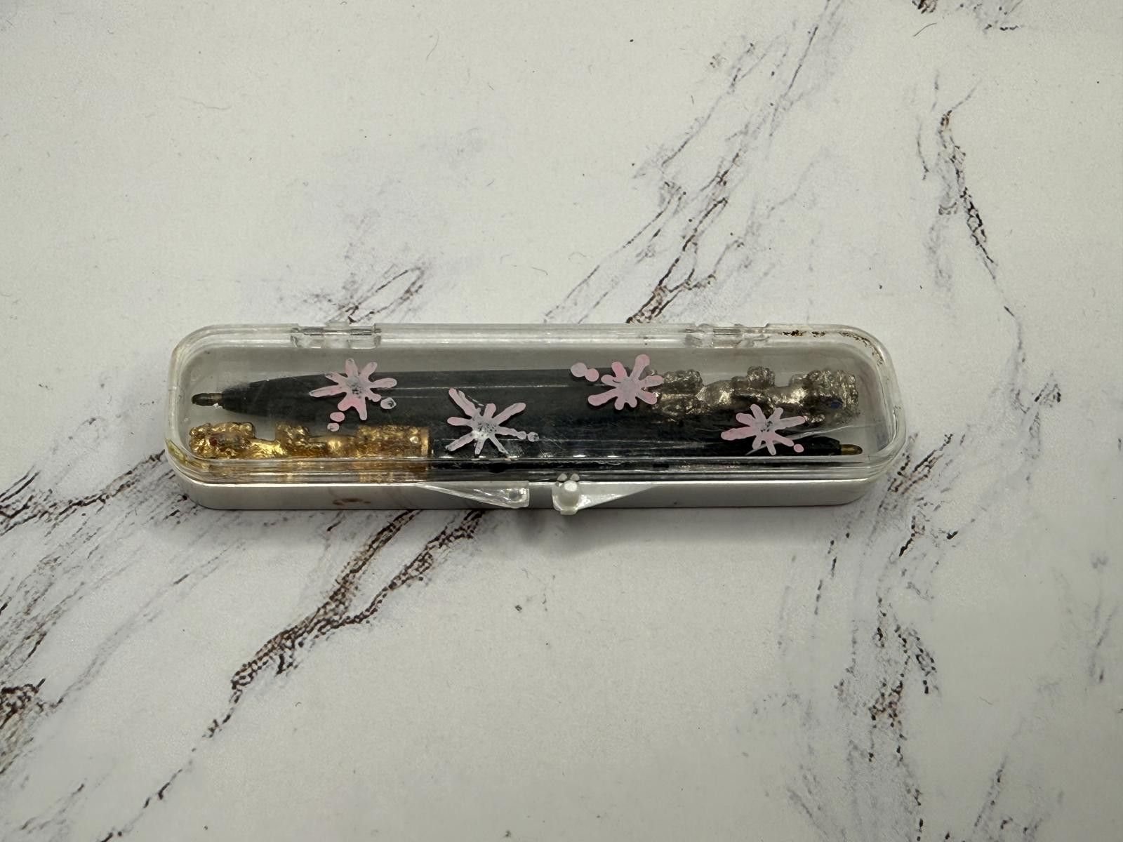 Other 1950s Vintage Purse Mini Poodle Pen Set w/Case Size ONE SIZE - 5 Thumbnail