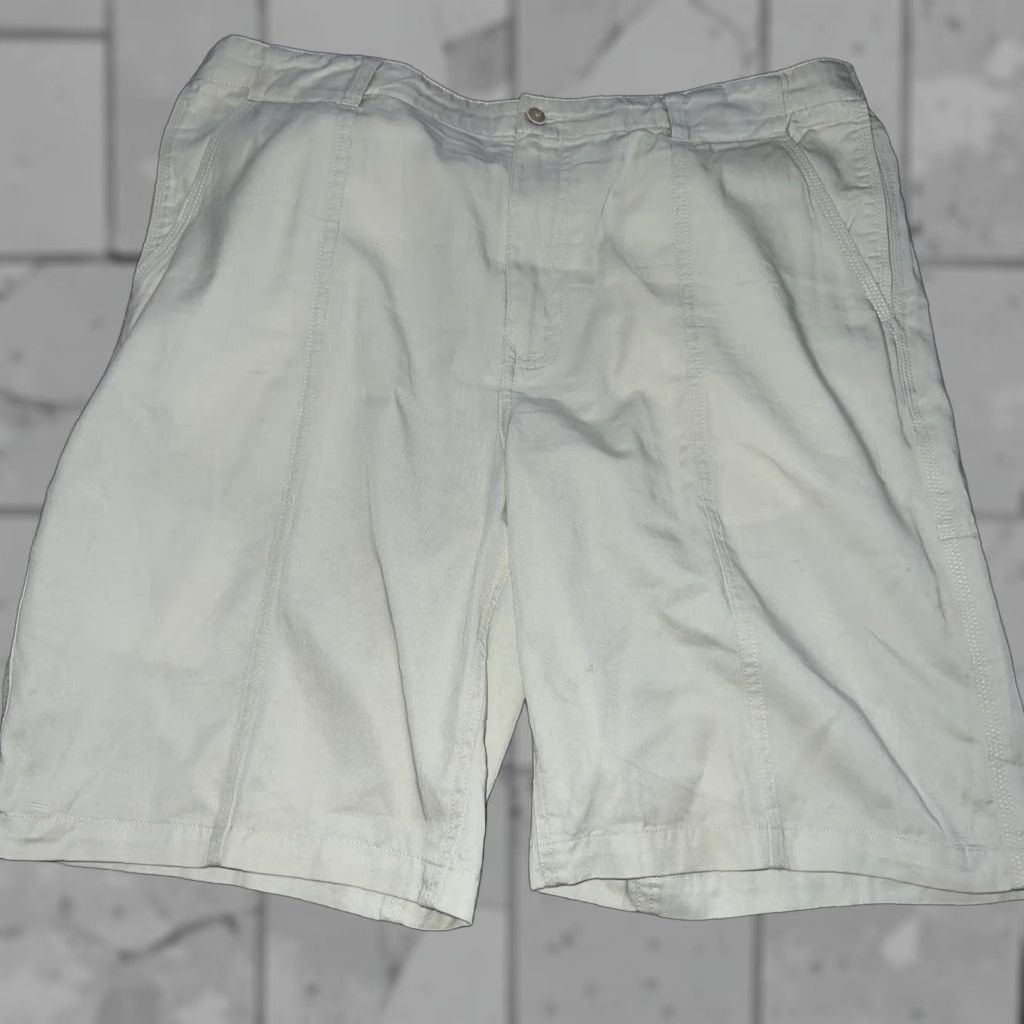 Tommy Bahama Tommy Bahama Shorts Chino Beige Mens Size 36 Cotton Blend Relaxed Fit Tencel Cotton Blend Size US 36 / EU 52 - 1 Thumbnail