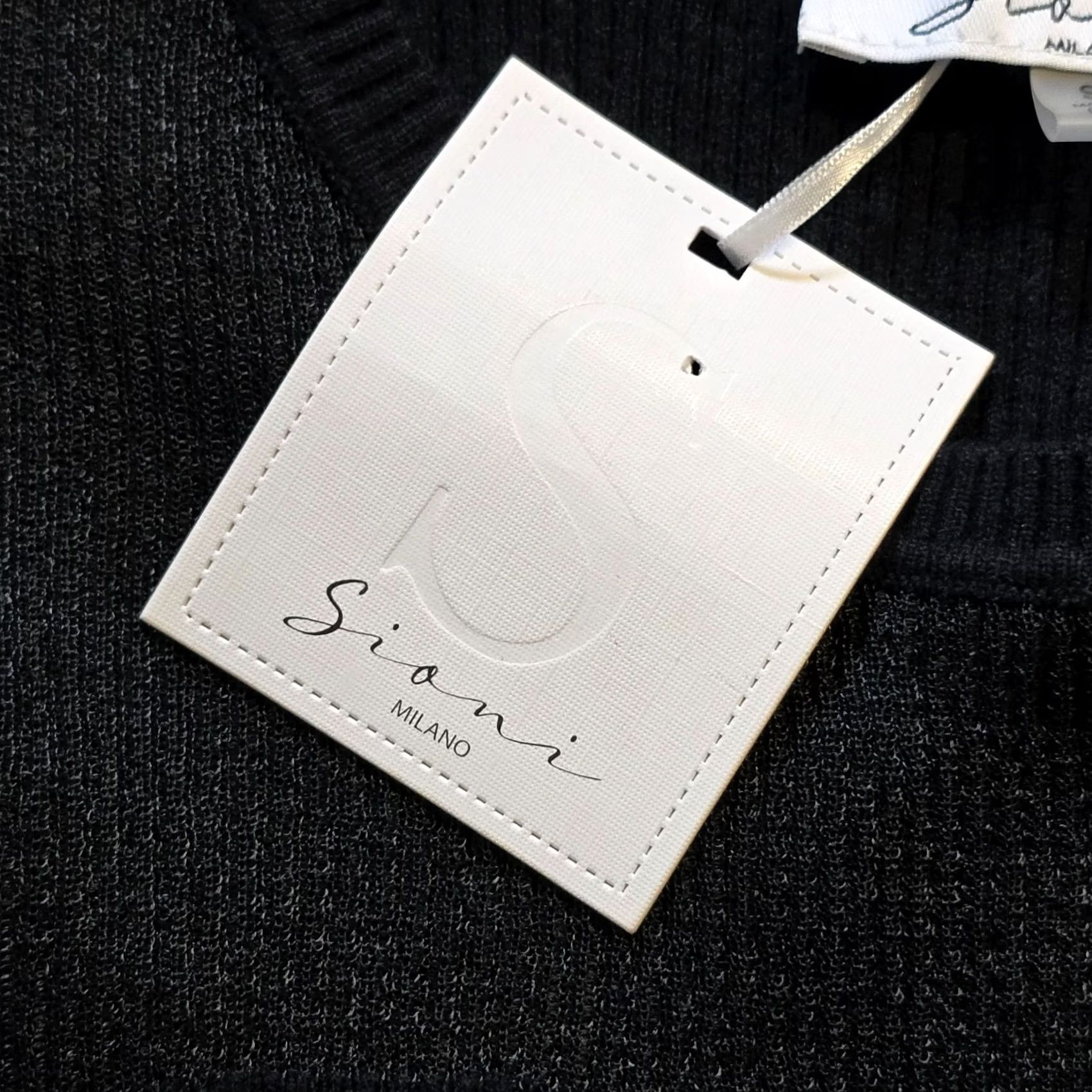Vintage Sioni Sweater Womens Size S Black Sheer Neck Ribbed Long Sleeve Pullover Knit Upgrade Regular Toys Size S / US 4 / IT 40 - 4 Thumbnail