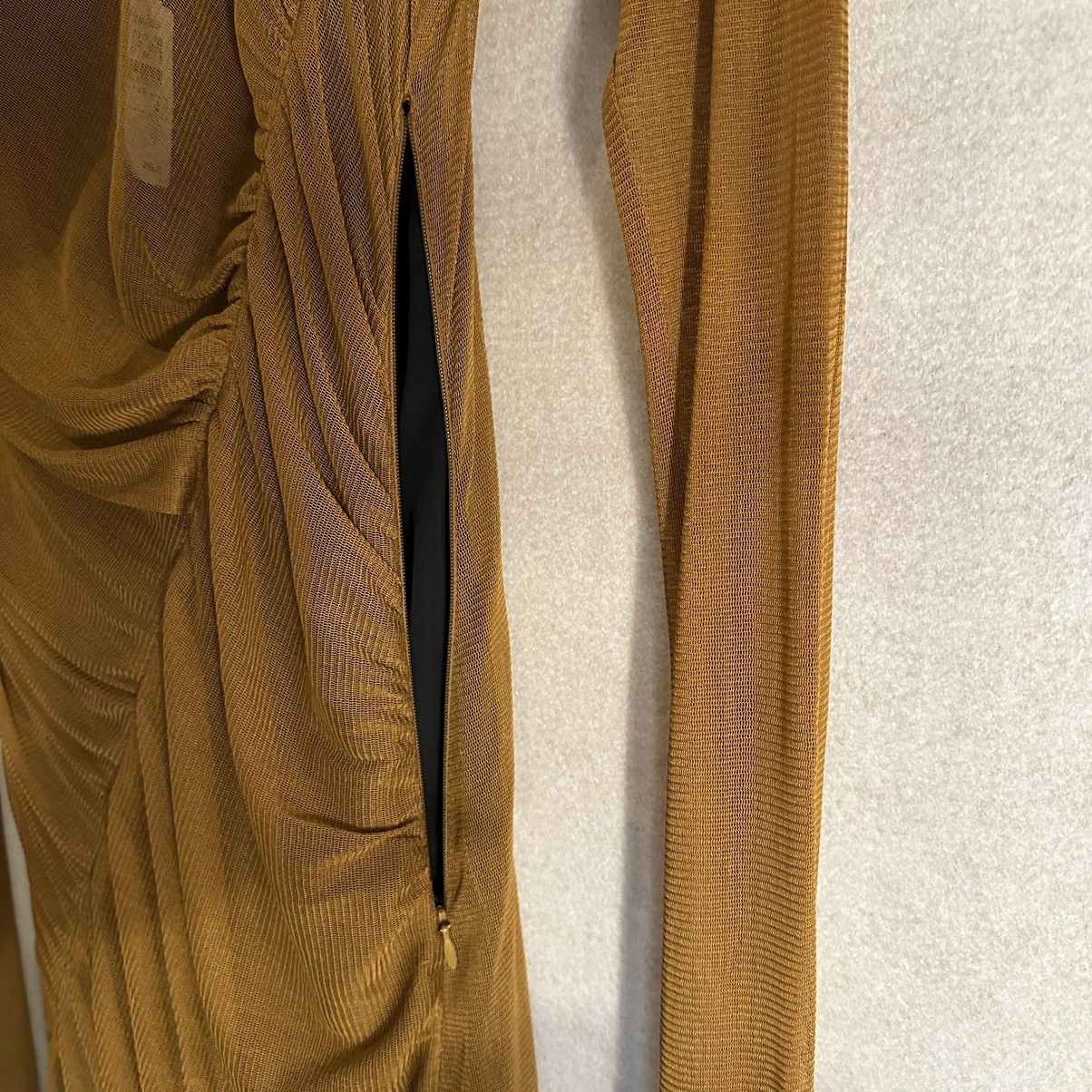 Rag & Bone rag & bone gold long sleeve sheer minidress Size S / US 4 / IT 40 - 7 Thumbnail