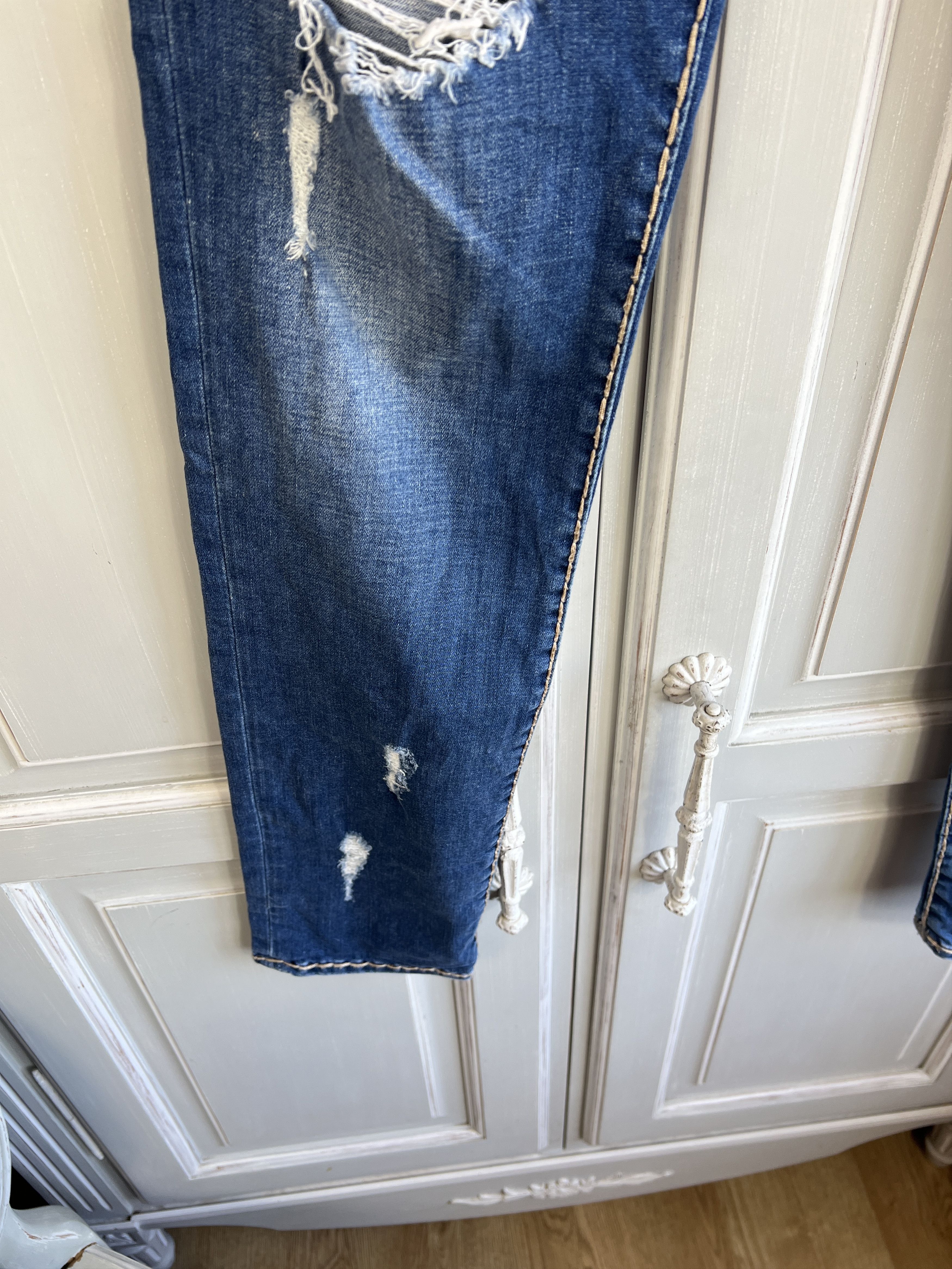 If Six Was Nine × Le Grande Bleu (L.G.B.) × True Religion TRUE RELIGION SKINNY FIT JEANS Size US 33 - 3 Thumbnail