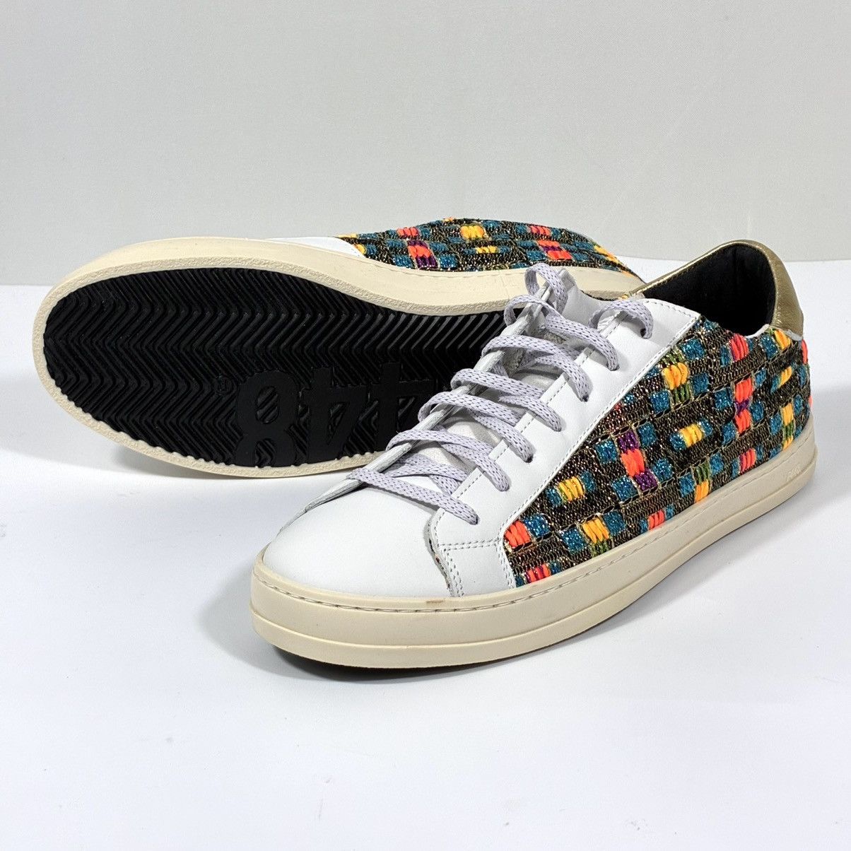P448 P448 John Malhia Sneakers White Mal Multicolor EU 41 NEW Size US 11 / IT 41 - 16 Thumbnail