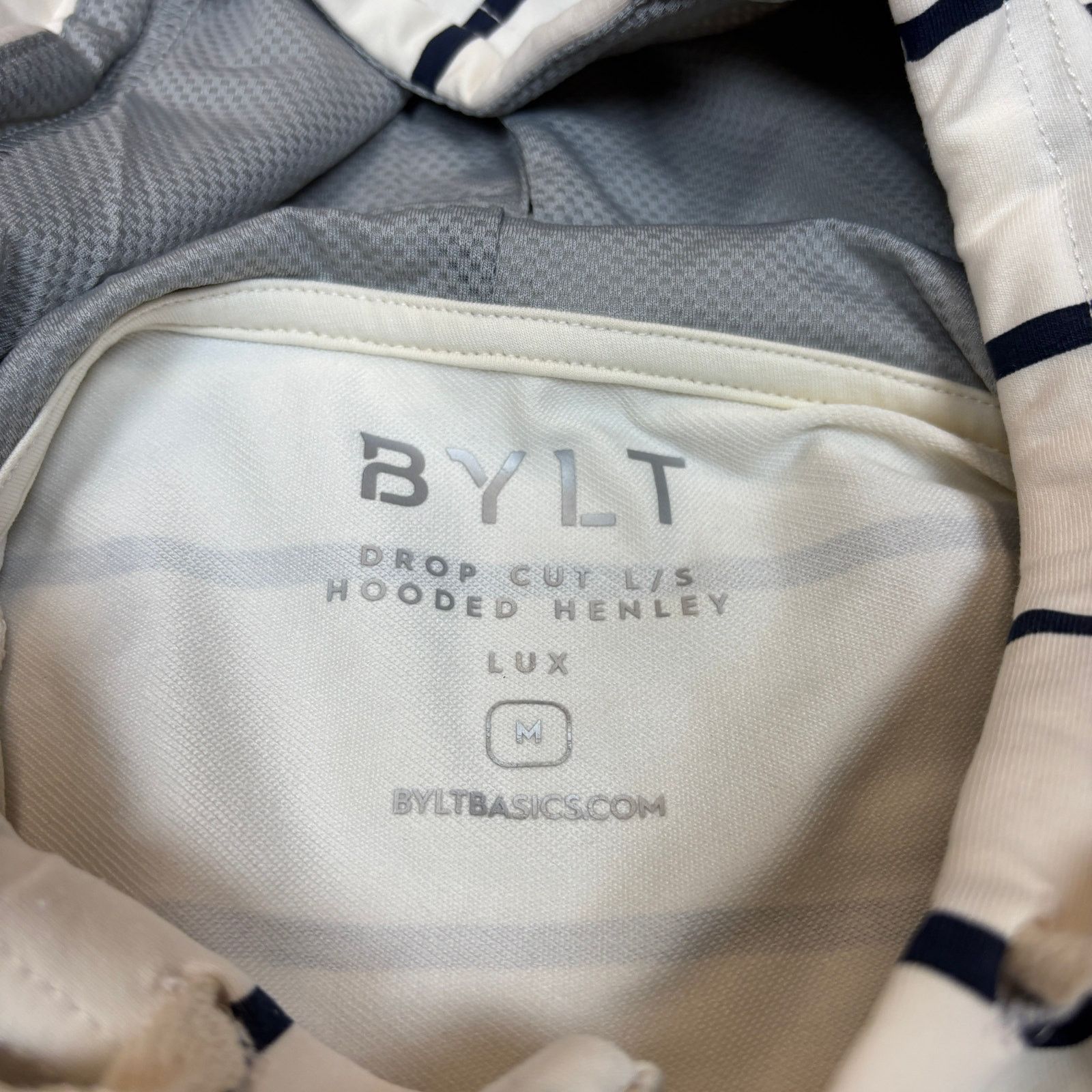 Other Bylt Drop Cut Hooded Henley Men's Medium Minimalist Size US M / EU 48-50 / 2 - 4 Thumbnail