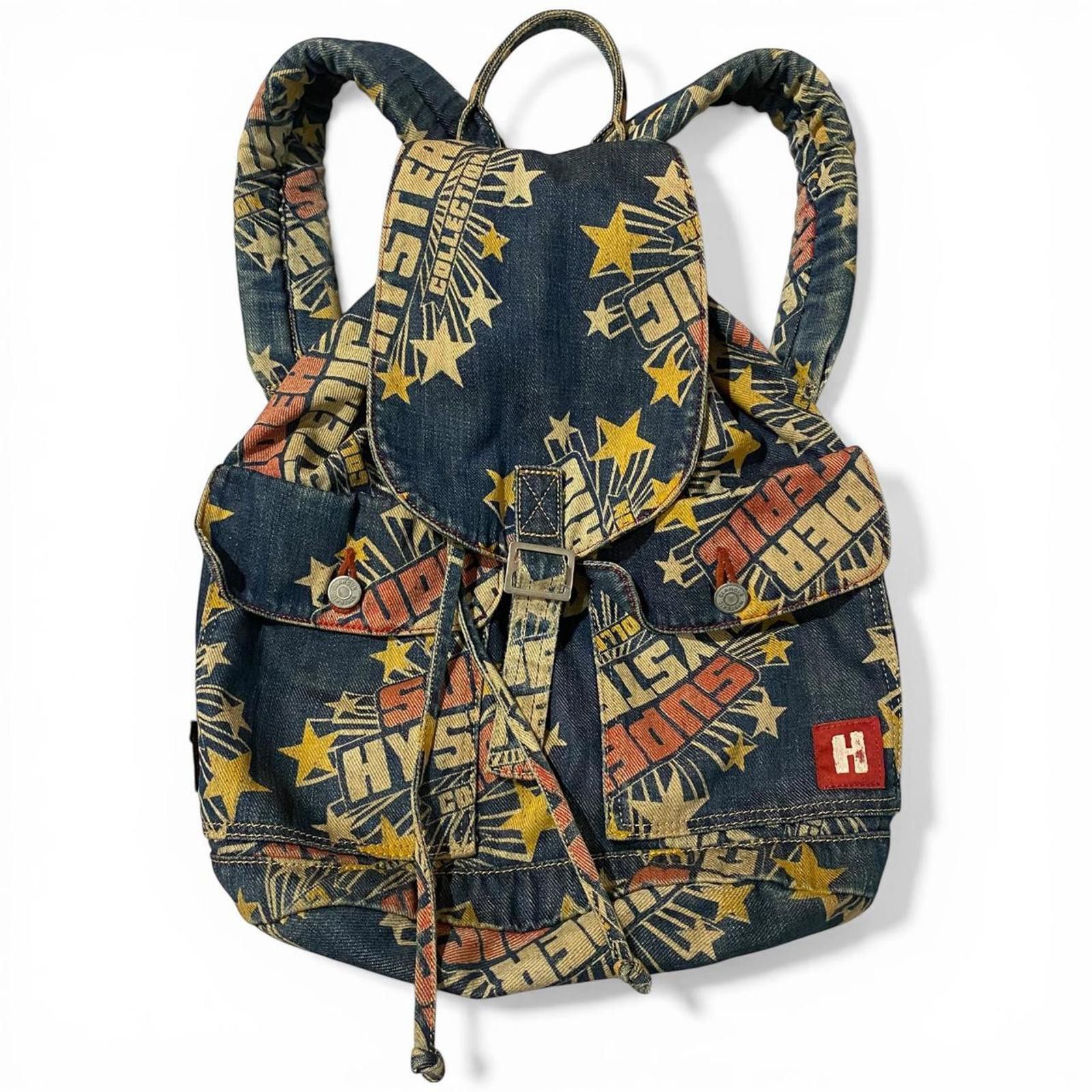 Hysteric Glamour Hysteric Glamour Denim Backpack Size ONE SIZE - 1 Thumbnail