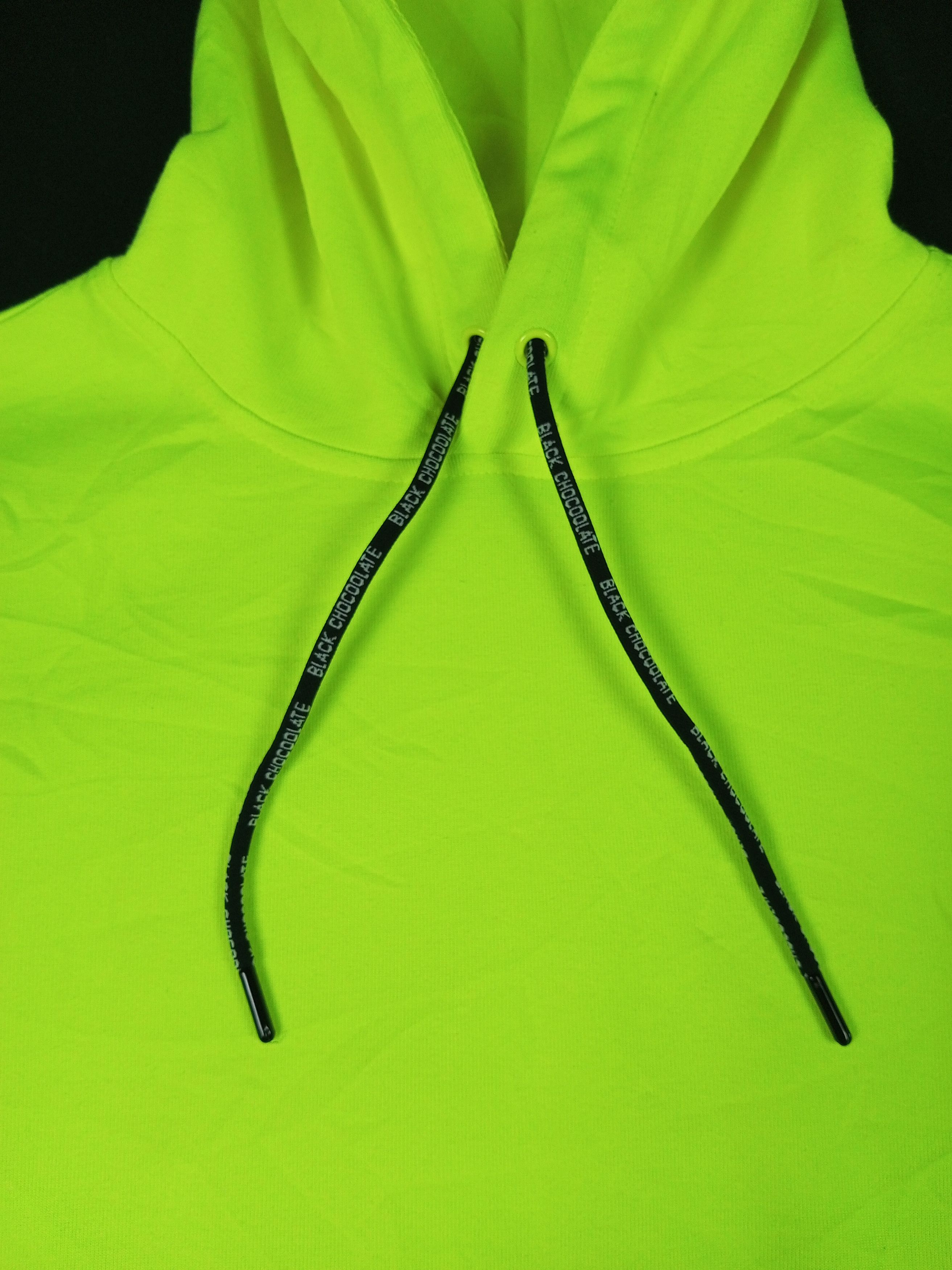 Chocolate × Japanese Brand Black Chocoolate Hoodie Neon Size M Size US M / EU 48-50 / 2 - 5 Thumbnail