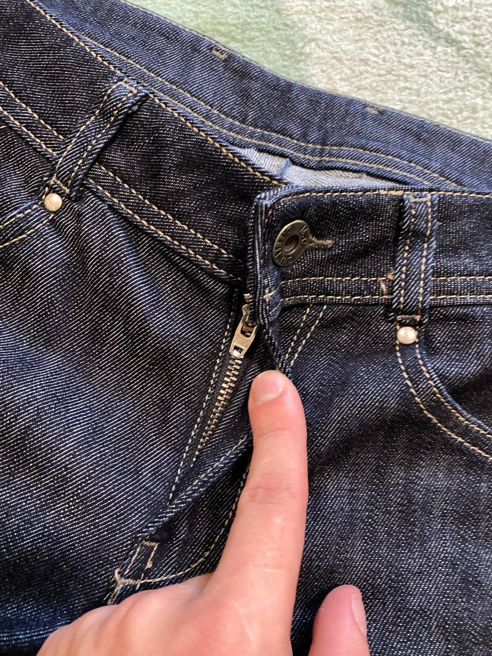Diesel Diesel Clushy Skinny Jeans Sz 30 Dark Zipper Pockets Size 30" / US 8 / IT 44 - 12 Thumbnail