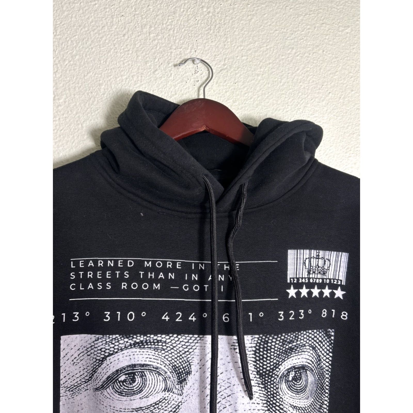 Vintage Kingsbury Los Angeles Mens Hoodie Pullover Black M Hoodstar Angel Graphic Pullover Hoodie Mens Black Size US M / EU 48-50 / 2 - 3 Thumbnail