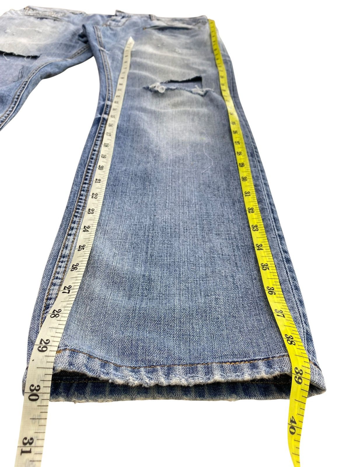 Dolce & Gabbana Dolce & Gabbana Faded Style Ripped Jeans Size US 36 / EU 52 - 10 Thumbnail