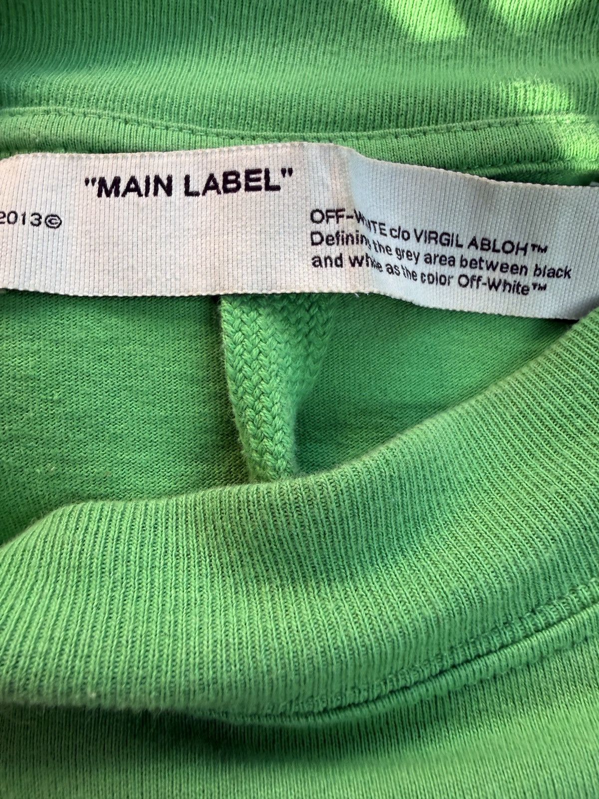 Off-White Off White “Public Television” Longsleeve/turtleneck Size US S / EU 44-46 / 1 - 2 Thumbnail