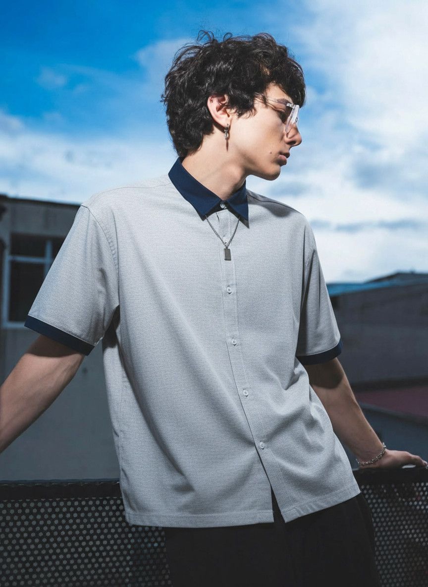 Zara Zara Man Slim Fit Polo Shirt : Size L Size US L / EU 52-54 / 3 - 5 Thumbnail
