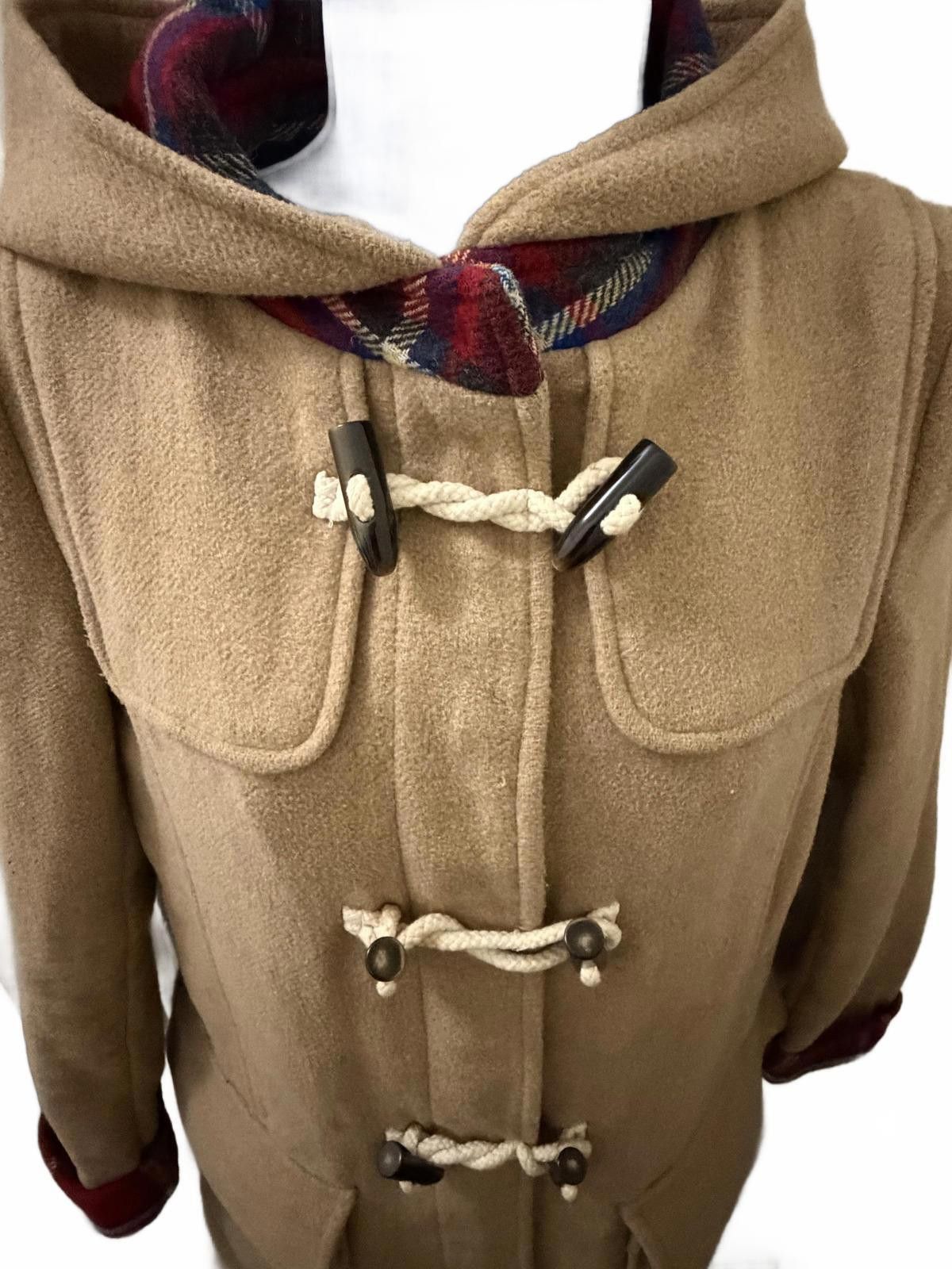 Other ASOS Camel Hooded Coat w/ Rope Closure (SMALL) Size S / US 4 / IT 40 - 3 Thumbnail