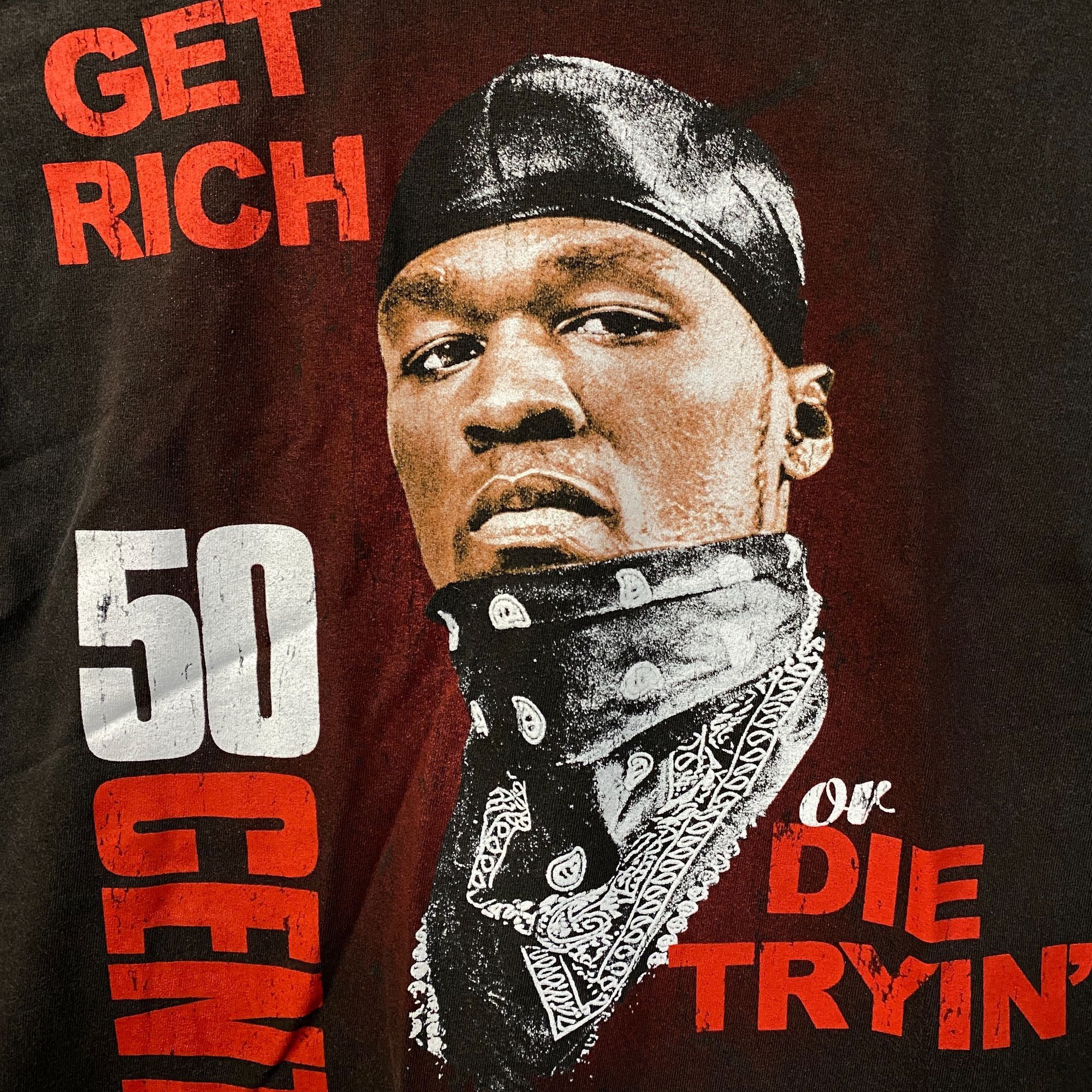 50 Cent 50 Cent Get Rich or Die Tryin T-Shirt Medium Size US M / EU 48-50 / 2 - 2 Thumbnail