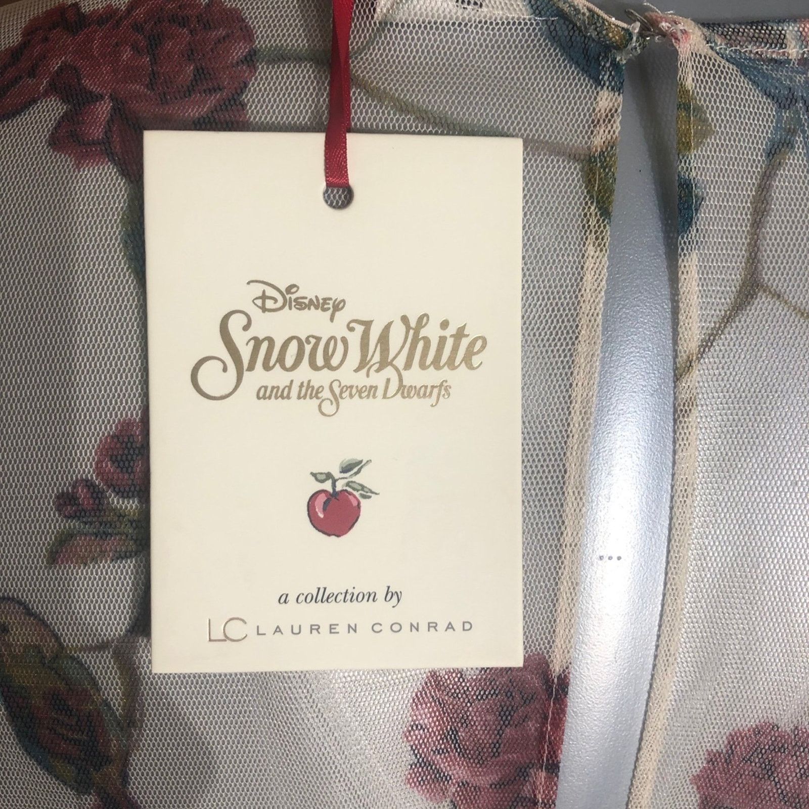 Disney Floral cream colored Disney Snow White and the seven dwarfs Size M / US 6-8 / IT 42-44 - 7 Thumbnail