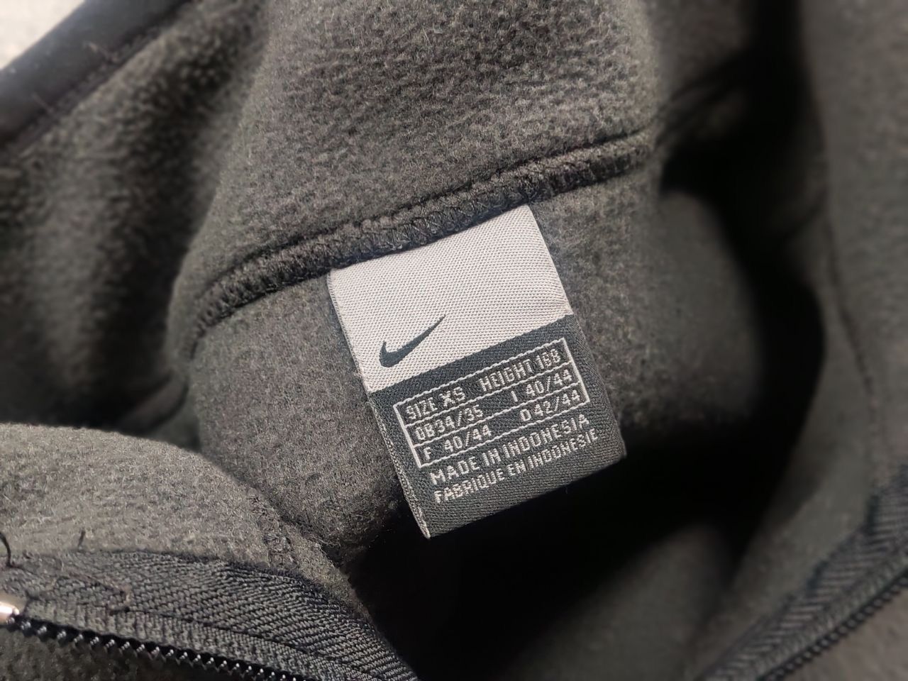 Nike Vintage Nike ninja Spell Out Logo 1/4 Zip Fleece Pullover Size US S / EU 44-46 / 1 - 17 Thumbnail