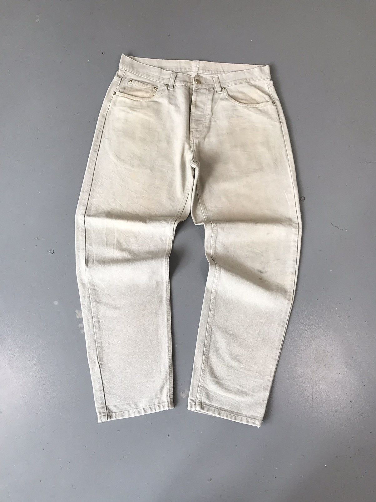 Carhartt × Vintage Vintage Carhartt WIP straight fit denim Size US 36 / EU 52 - 1 Thumbnail