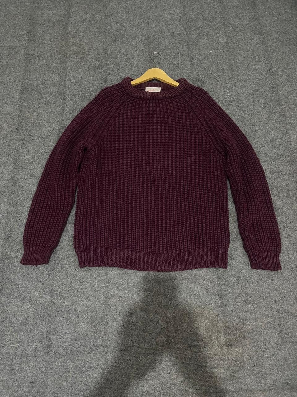 Paul Harnden Shoemakers The Cornish Woollen Co 100% Pure Lambswool Raglan Sweater Size US XL / EU 56 / 4 - 1 Thumbnail