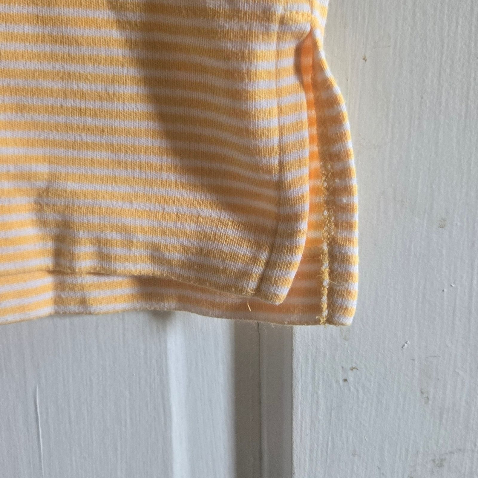 Other Vintage Villager cap sleeve striped shirt Size L / US 10 / IT 46 - 4 Thumbnail