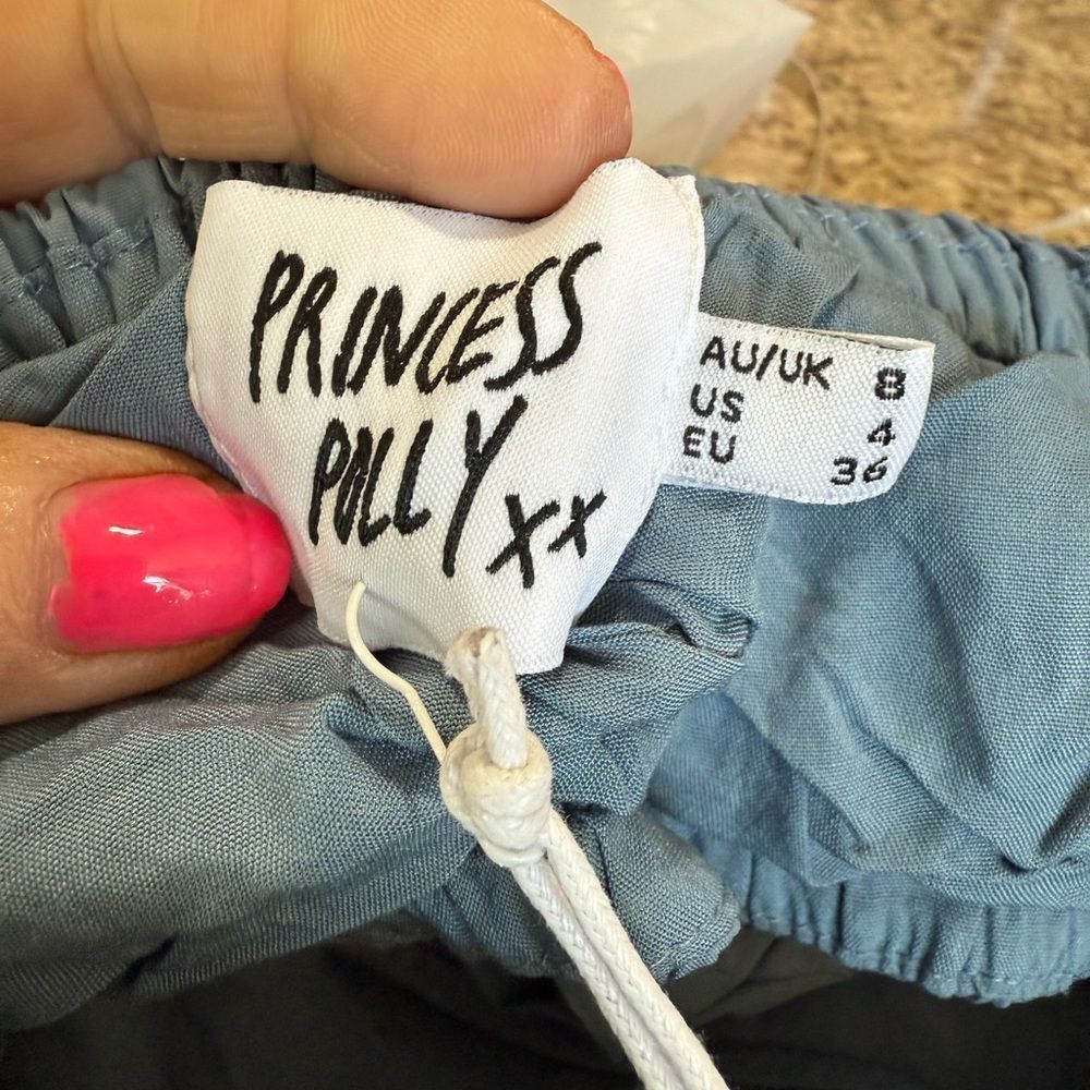PRINCESS POLLY Princess Polly Blue Mini Dress Size S / US 4 / IT 40 - 4 Thumbnail