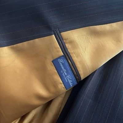 Other Tom James Holland Sherry Savile Row London Chocolate Tonal S Size 44R - 6 Thumbnail