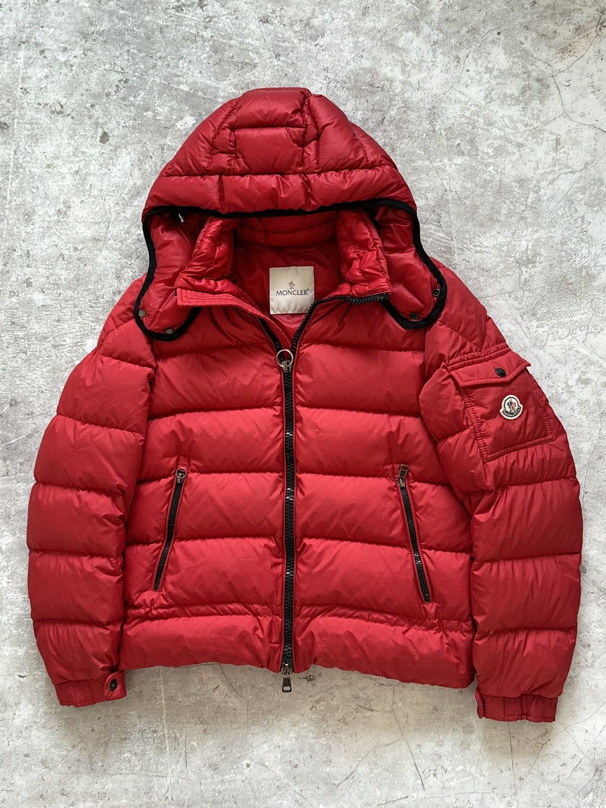 Moncler Moncler Hymalay puffer hooded jacket red Size US M / EU 48-50 / 2 - 5 Thumbnail