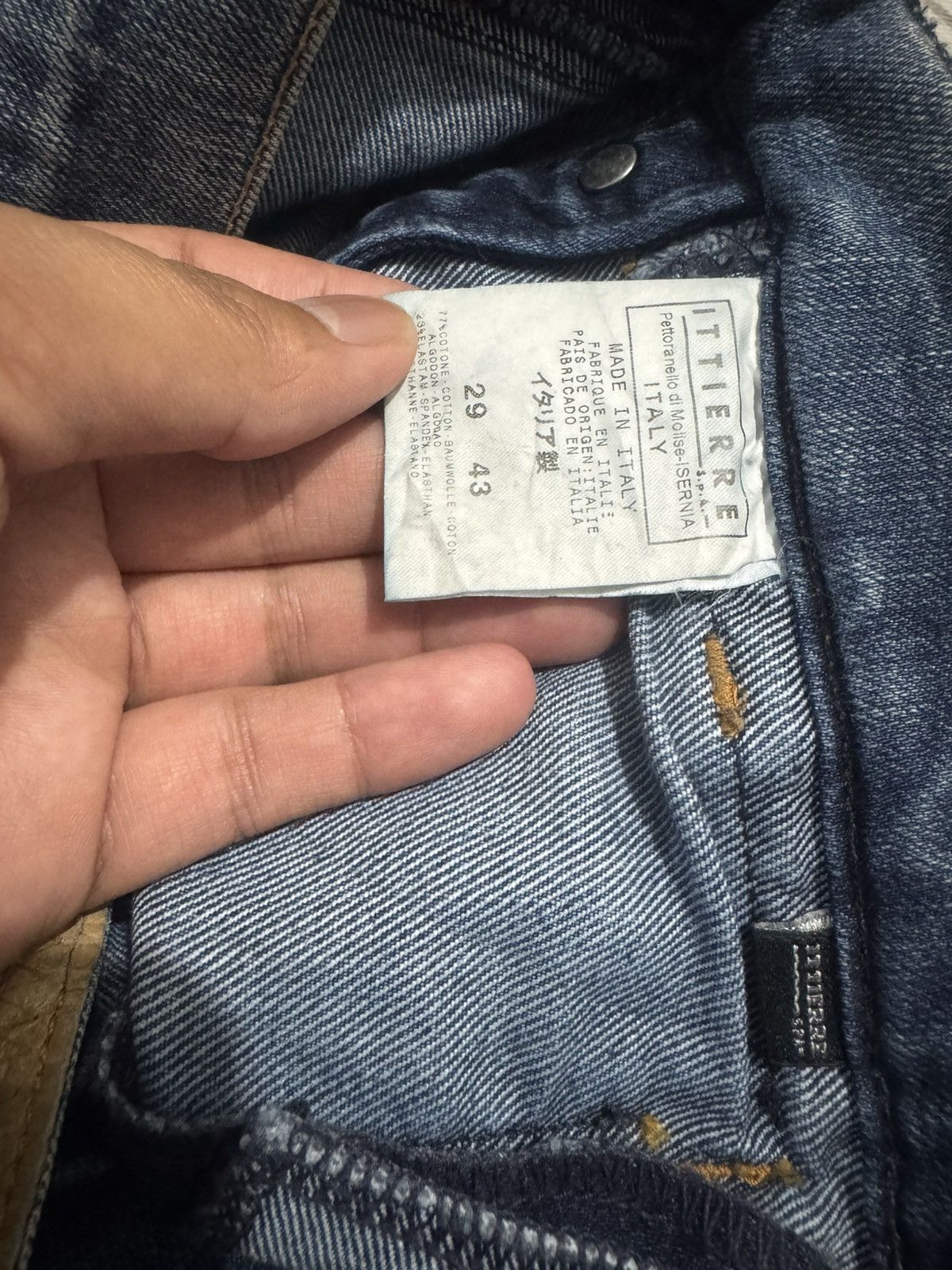 Dolce & Gabbana Y2K 2005 Dolce & Gabbana Side Button Denim Size 29" - 12 Thumbnail
