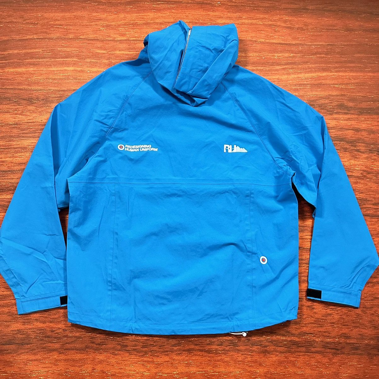 Rhude × Zara Brand NWT Rhude x Zara Blue Windbreaker Jacket - Size XL Size US XL / EU 56 / 4 - 4 Thumbnail