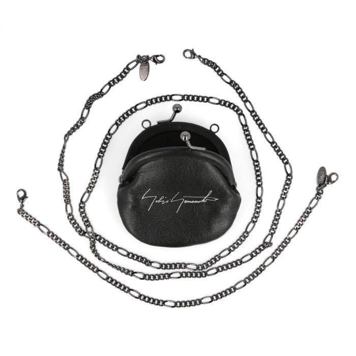 Japanese Brand Yohji Yamamoto Discord Frame purse Coin Case DA-A90-791 Size ONE SIZE - 5 Thumbnail