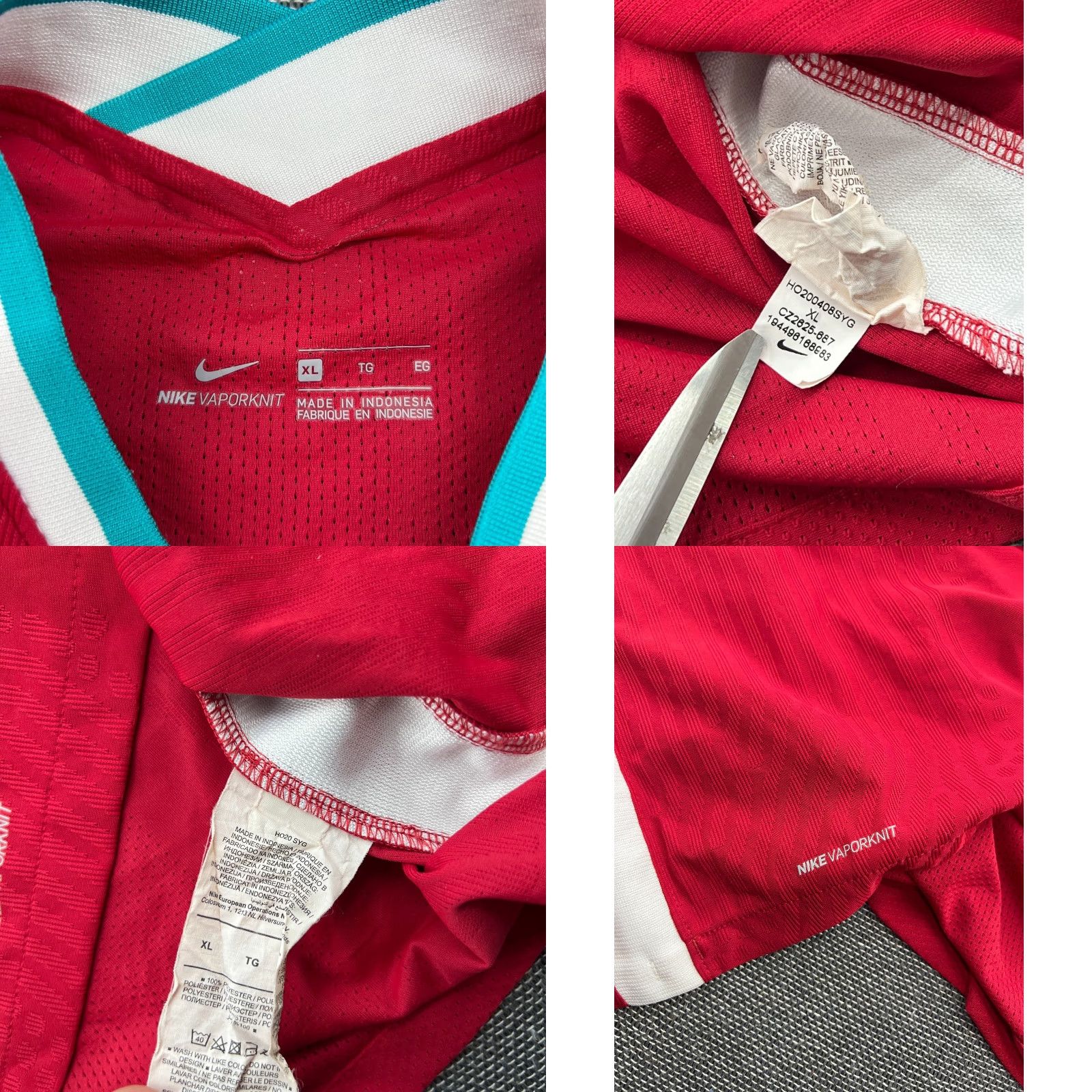 Nike Nike Liverpool 2020 2021 Keita #8 Home Mens Football Jersey XL Shirt Vaporknit Red Nike Size US XL / EU 56 / 4 - 8 Thumbnail