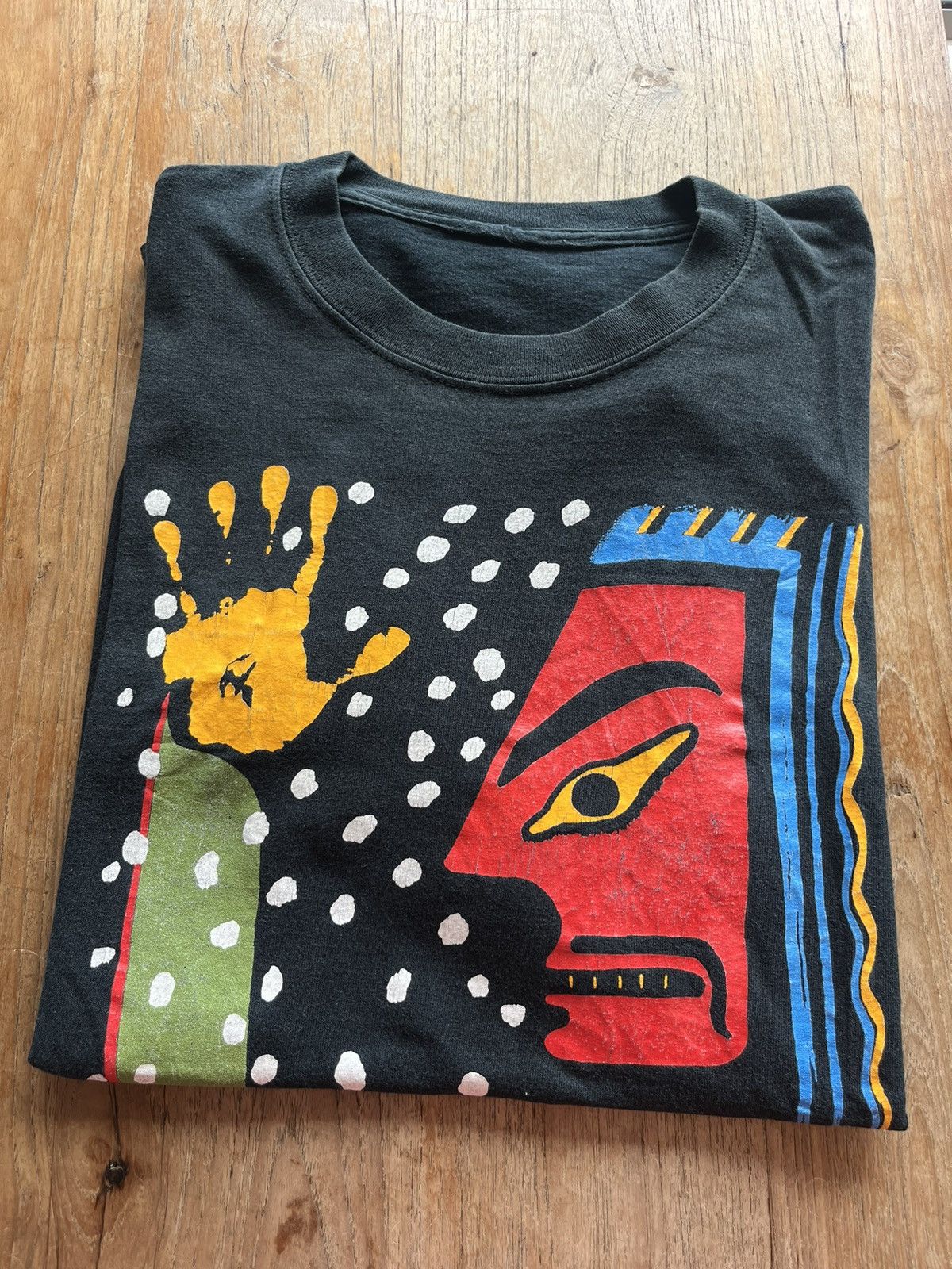 Vintage Vintage J.DAVID Art T-shirt Size US L / EU 52-54 / 3 - 1 Thumbnail
