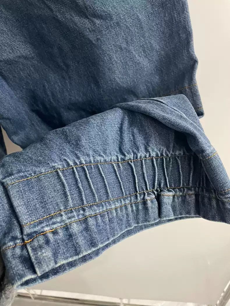 Kapital Kapital kapital Large pocket elastic waist overalls jeans- Size US 36 / EU 52 - 4 Thumbnail