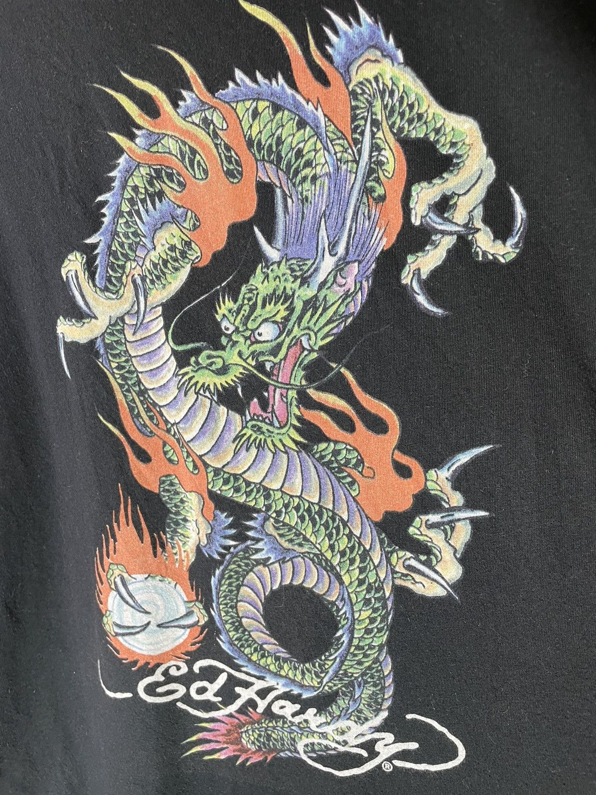 Ed Hardy × Vintage Ed Hardy streetwear T shirt Size US XL / EU 56 / 4 - 5 Thumbnail