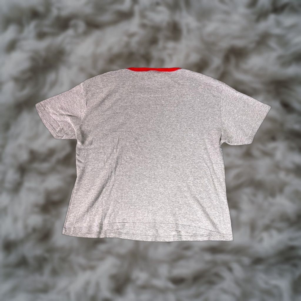 Disney Disney Store Mickey Mouse T-Shirt Gray Red Ringer Tee Women's 2XL Crew Neck Short Sleeve Vintage Disney Theme Size XXL / US 16-18 / IT 52-54 - 1 Thumbnail