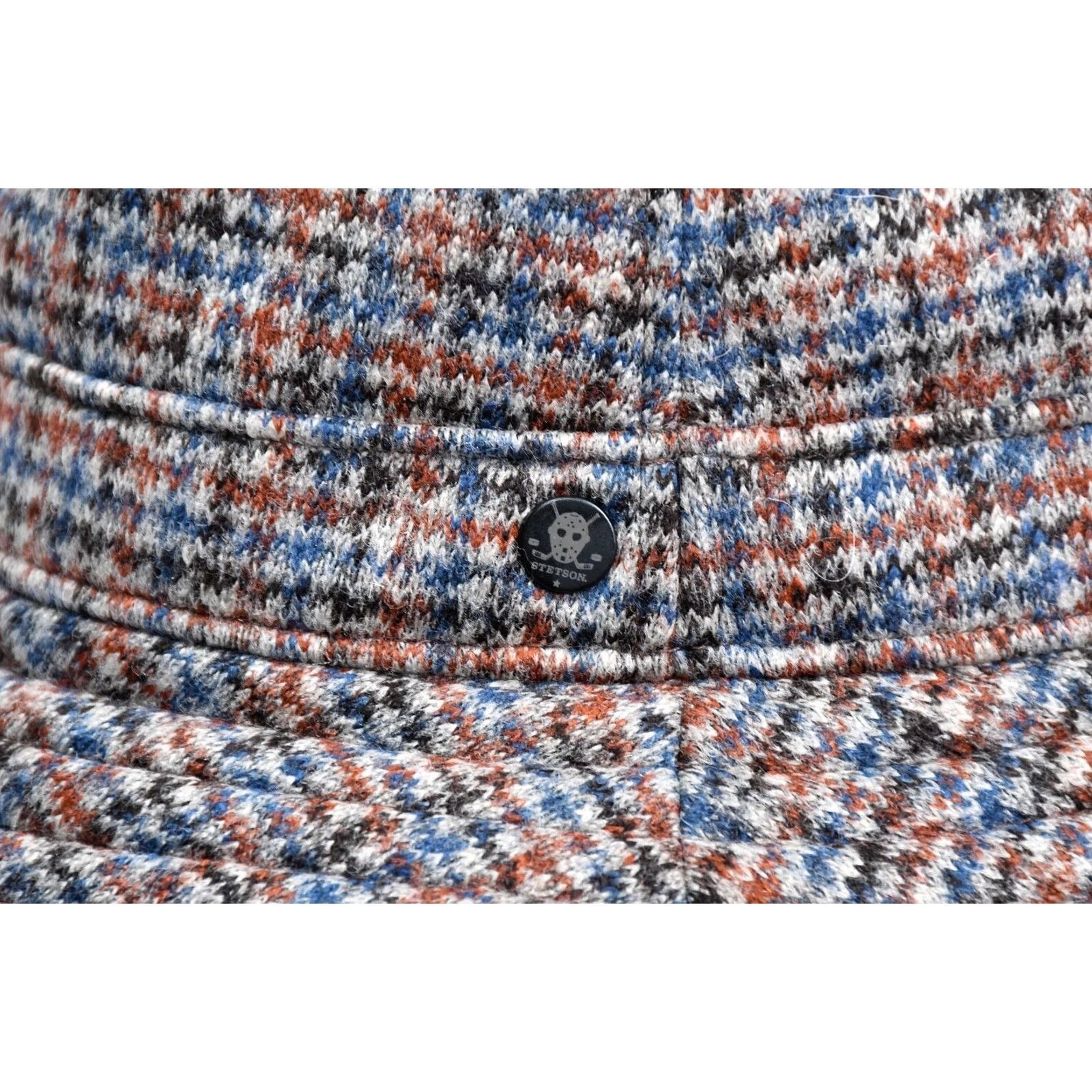 Stetson Stetson Florida Bucket Hat Shirt Adult L Brown Wool Herringbone Casual Men Mens Size ONE SIZE - 5 Thumbnail