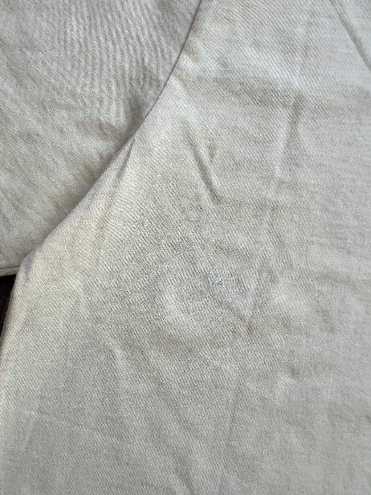 Maison Margiela Sample Maison Margiela Pale Yellow T-Shirt Size US L / EU 52-54 / 3 - 8 Thumbnail