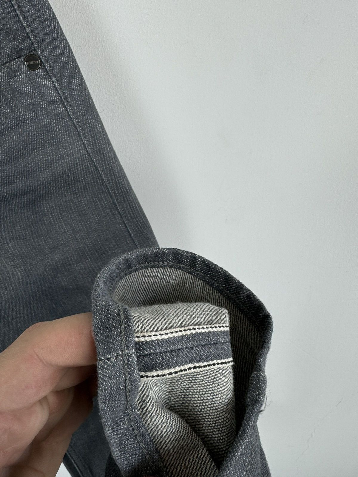 G-Star × Marc Newson G Star Raw x Mark Newson MN 5 Pckt Denim Slim Selvedge Denim Size US 30 / EU 46 - 5 Thumbnail
