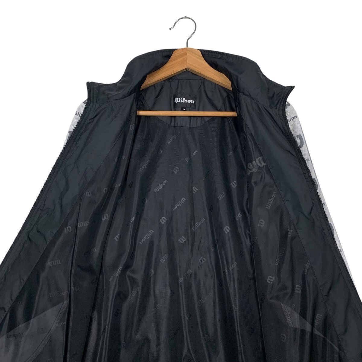Wilson WILSON Embroidery Logo & Side Tape Logo Jacket #2359-C106 Size US L / EU 52-54 / 3 - 11 Thumbnail