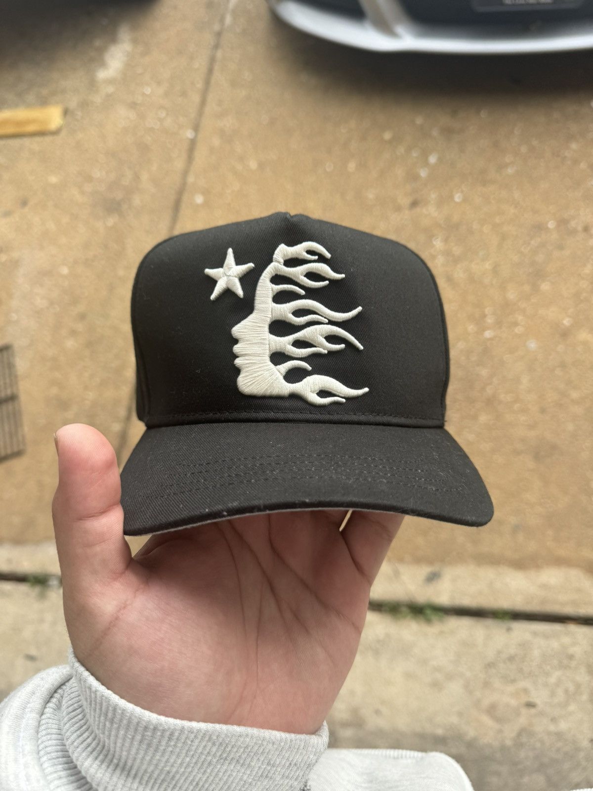 image of Hellstar OG Snapback in Black, Men's