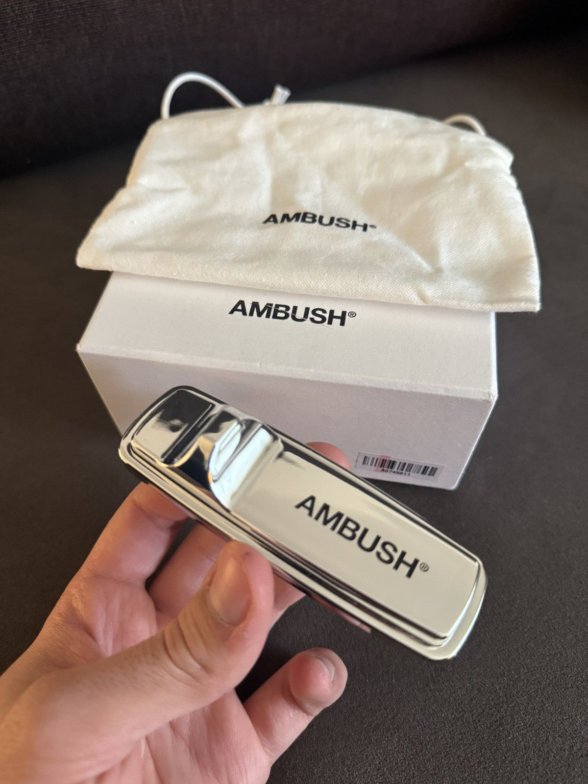 Ambush Design Security Tag Pin Silver Size ONE SIZE - 1 Thumbnail