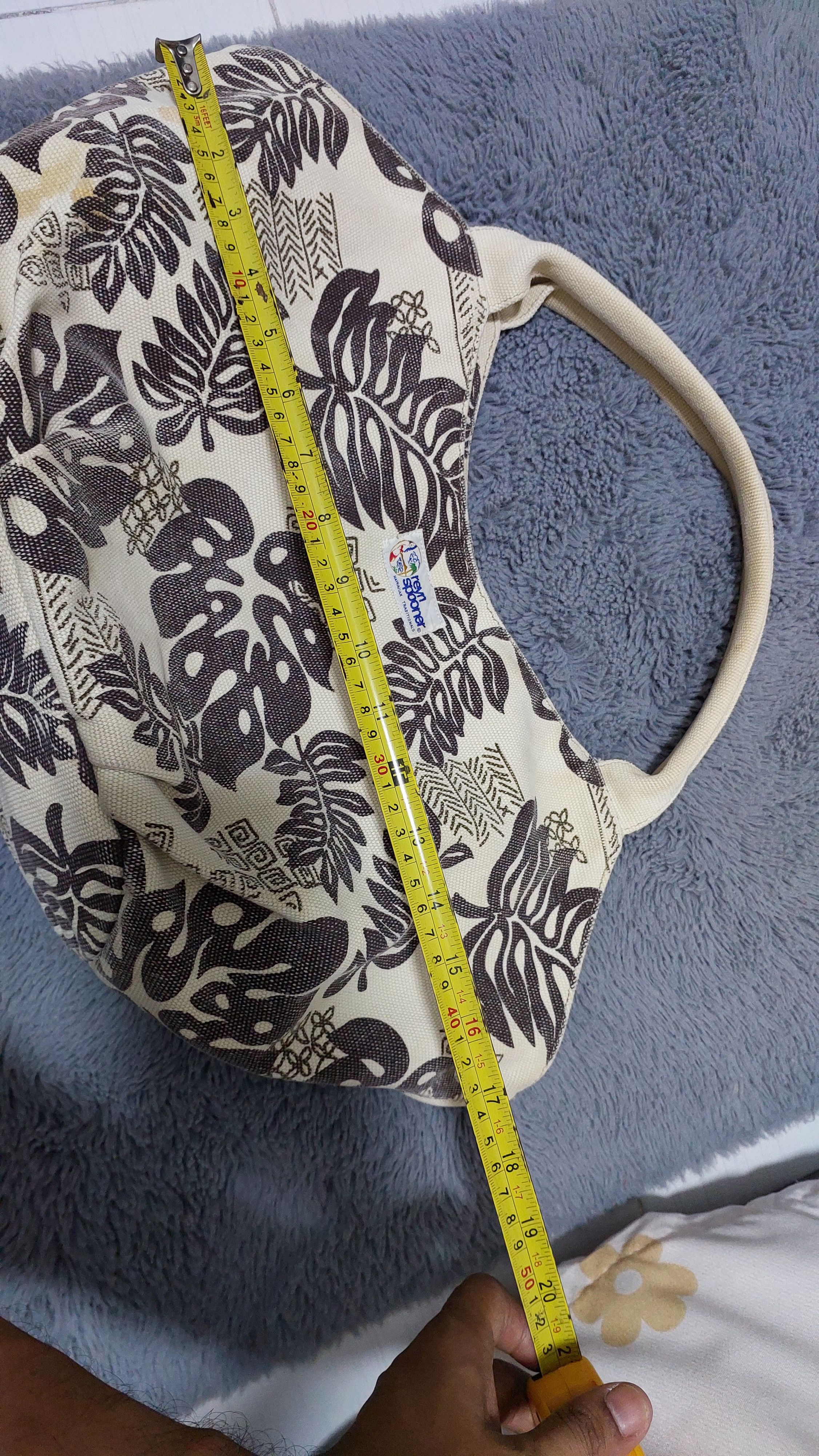 Reyn Spooner Reyn Spooner Hawaiian Canves Tote Bag Size ONE SIZE - 3 Thumbnail