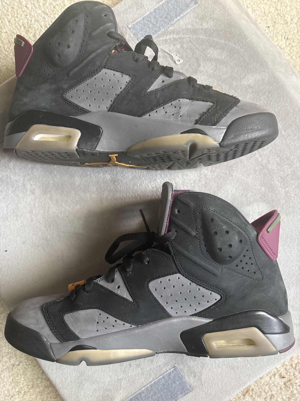 Jordan Brand Jordan 6 bordeaux Size US 12.5 / EU 45-46 - 2 Thumbnail
