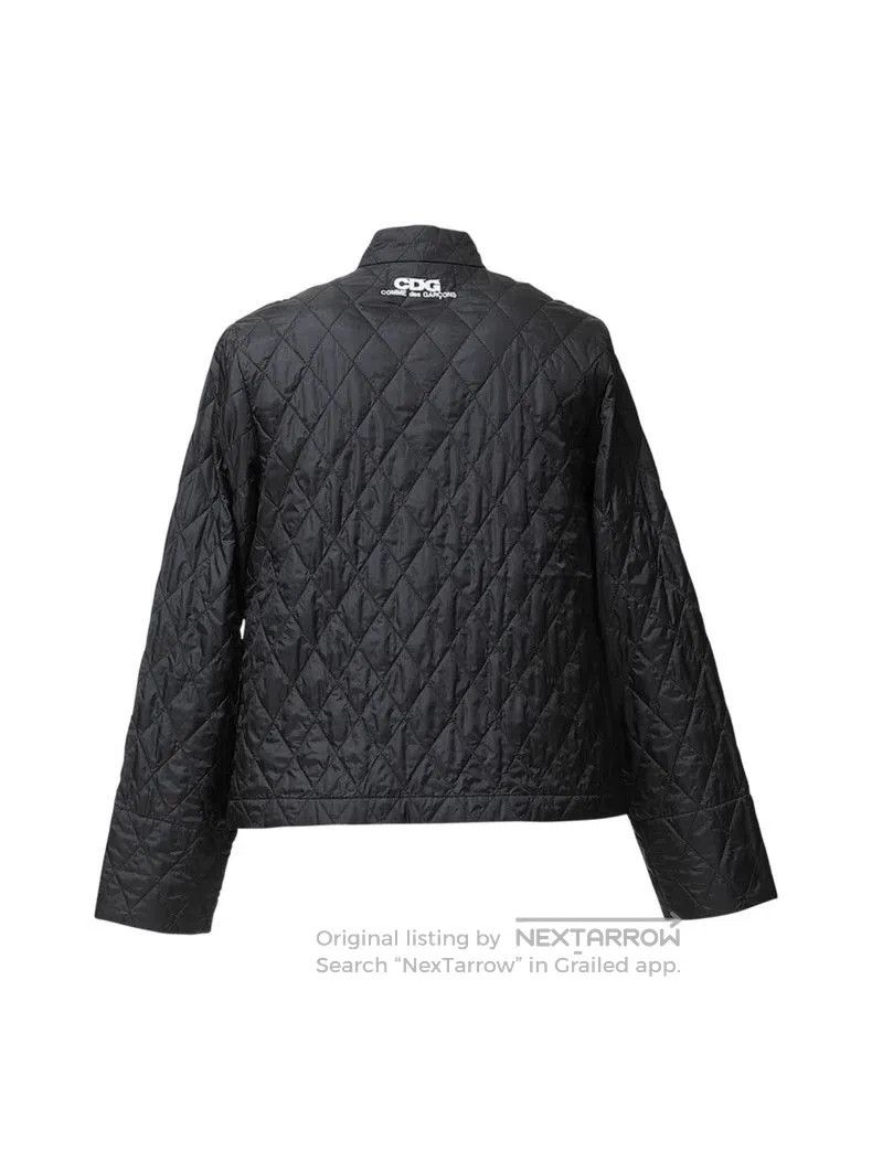 CDG Quilted Jacket Gray L.