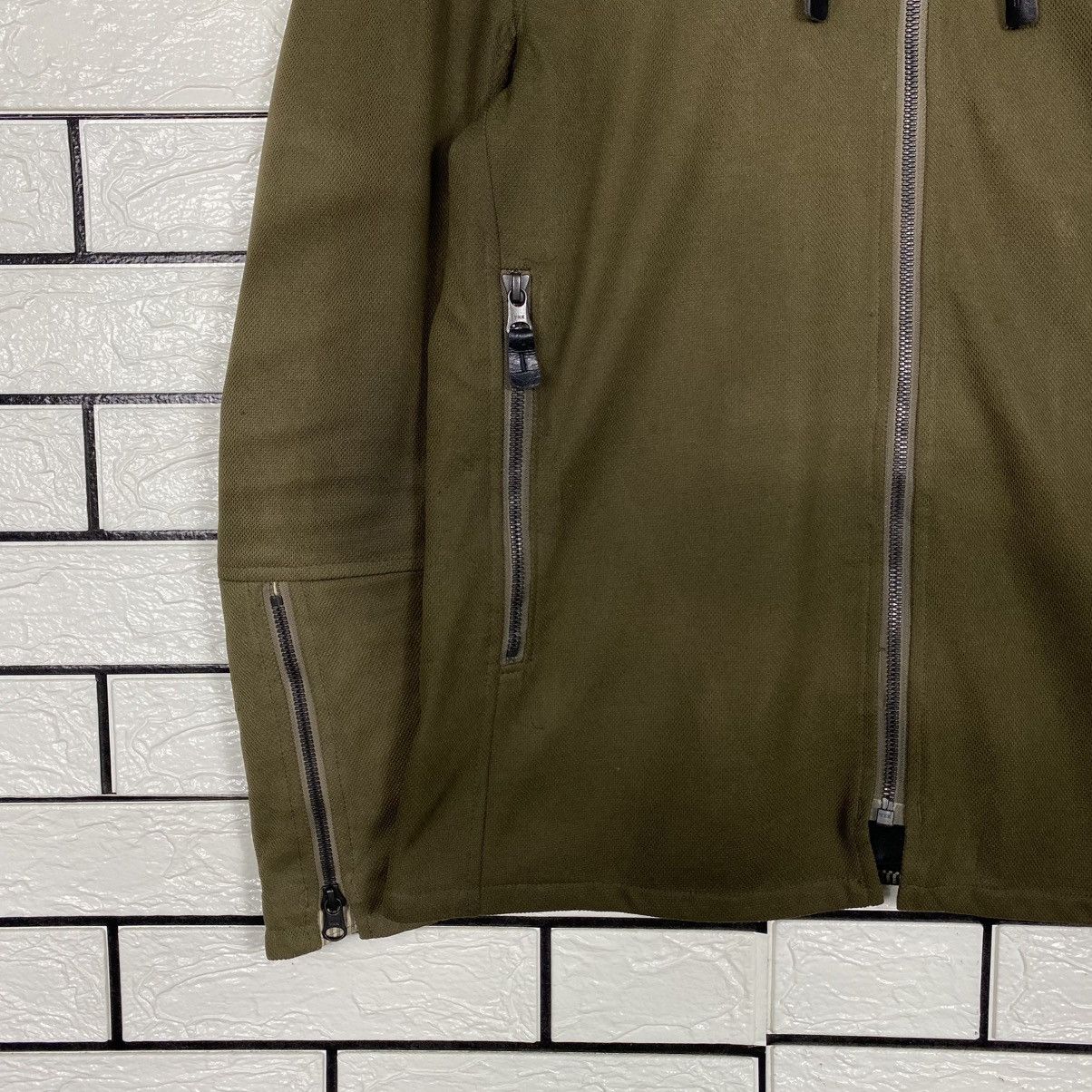 Japanese Brand 📌Powerage Motorcycle Equipment Racing Jacket Biker Size US M / EU 48-50 / 2 - 5 Thumbnail