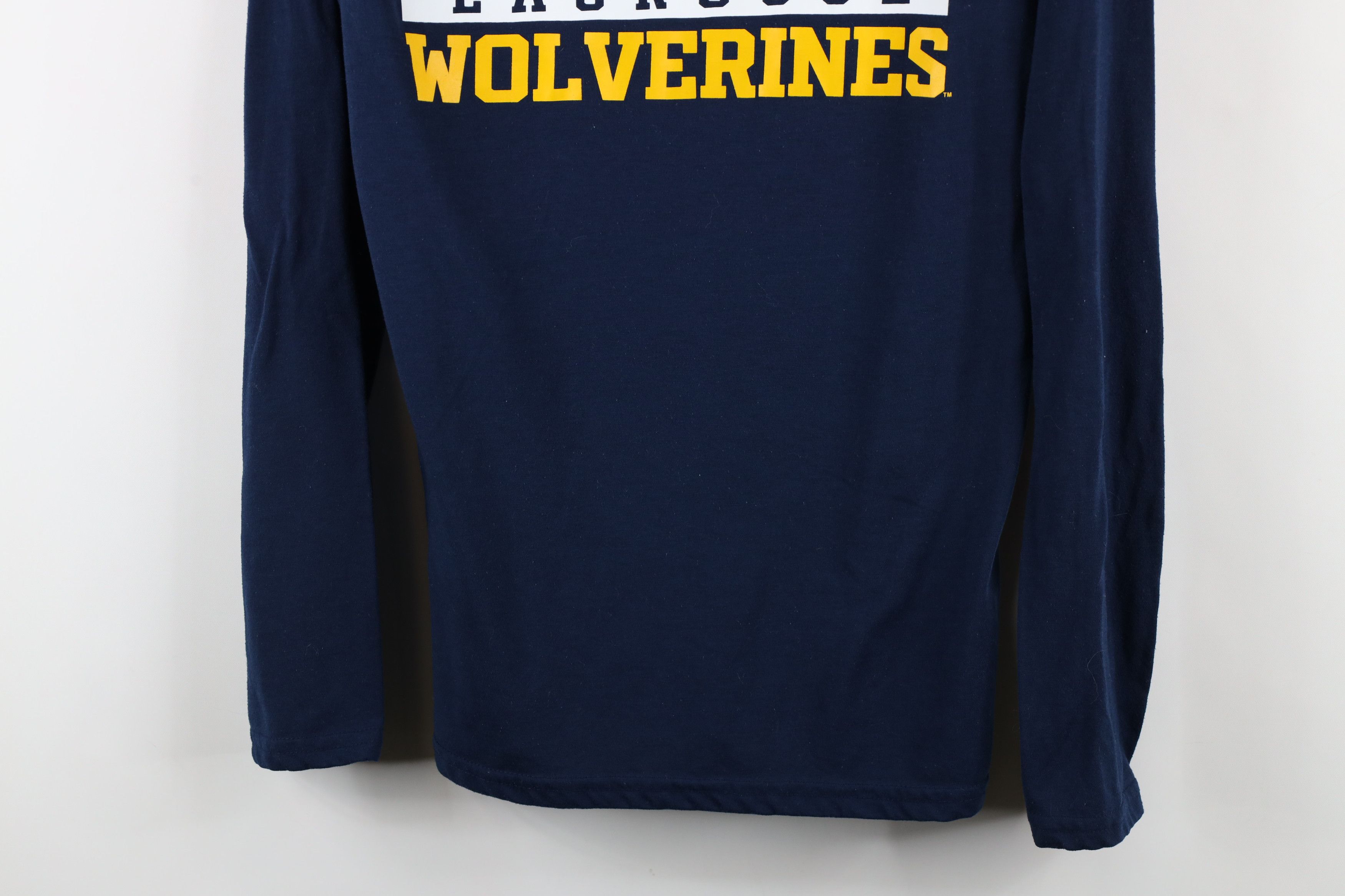 Adidas × Vintage Adidas University of Michigan Lacrosse Long Sleeve T-Shirt Size US M / EU 48-50 / 2 - 3 Thumbnail