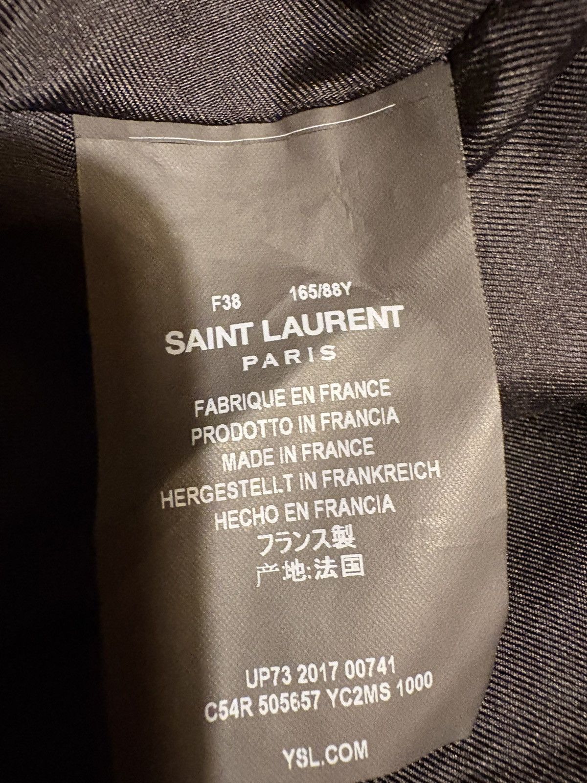 Saint Laurent Paris Authentic Saint Laurent Paris Leather Dress Size S / US 4 / IT 40 - 9 Thumbnail