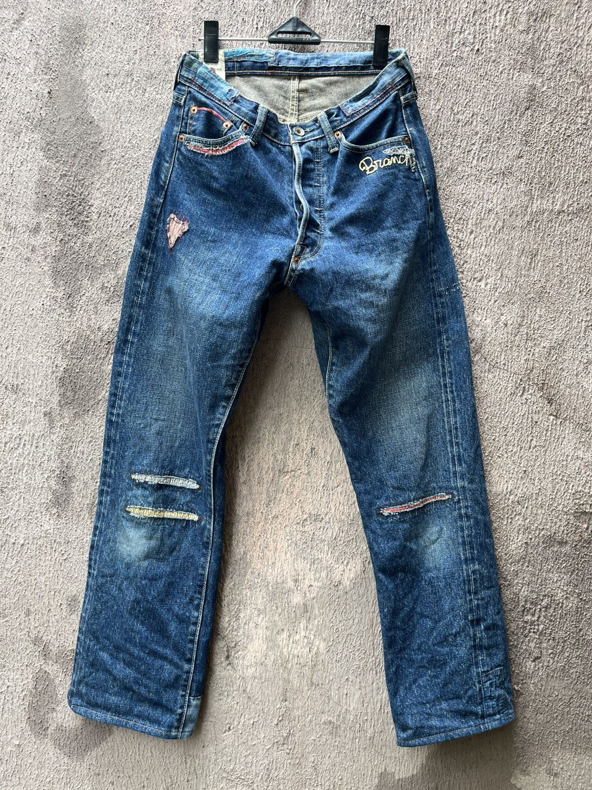 Japanese Brand Medical Branch Patch Denim Size US 30 / EU 46 - 1 Thumbnail